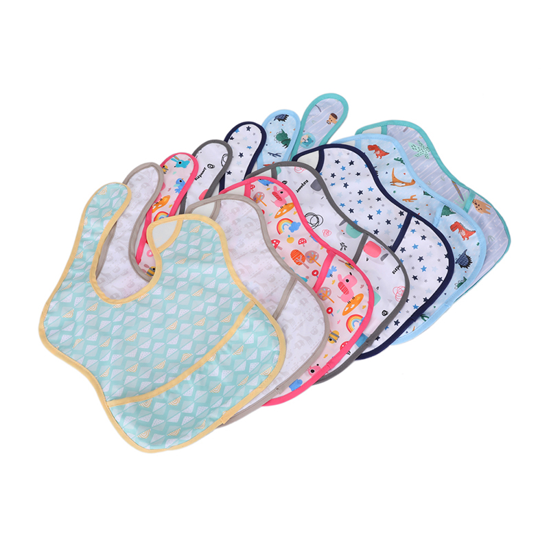 Babero fácil para bebé PUL impermeable OEM bajo MOQ