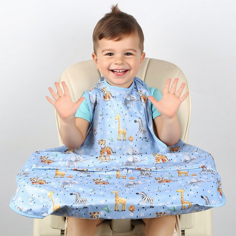 Babero de delantal PUL impermeable estándar japonés
