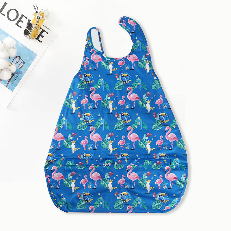 Babero de delantal PUL impermeable estándar japonés