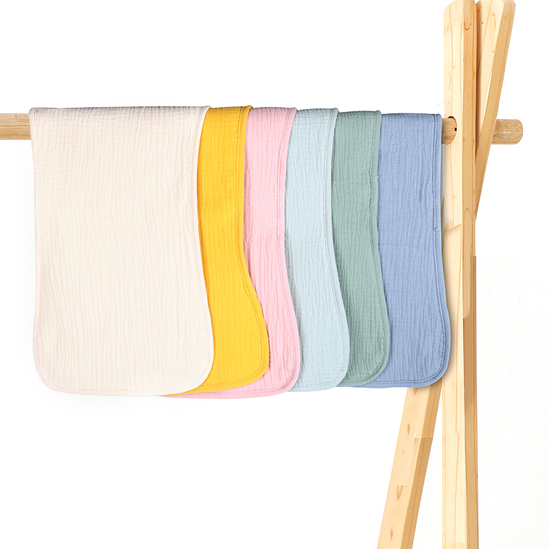 Juego de paños para eructar para bebés Muslin