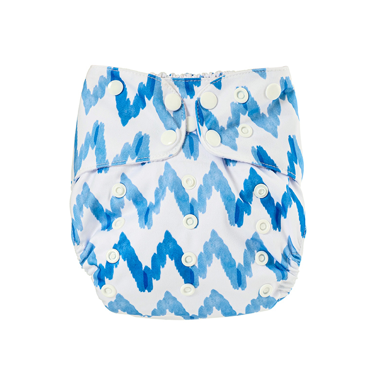 Pañal de bolsillo con estampado moderno