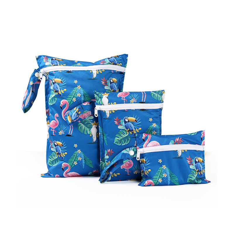 Juego de bolsas húmedas impermeables de 3 piezas