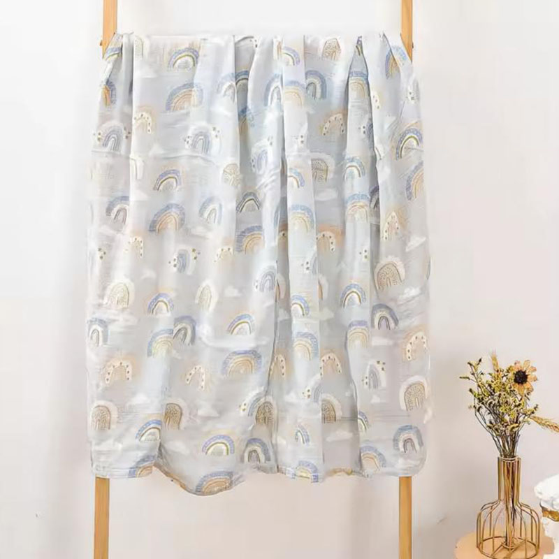 Manta protectora para bebé con muselina y algodón de bambú