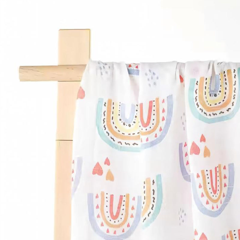 Manta protectora para bebé con muselina y algodón de bambú