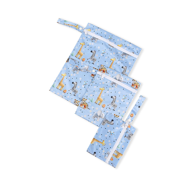 Juego de bolsas húmedas impermeables de 3 piezas