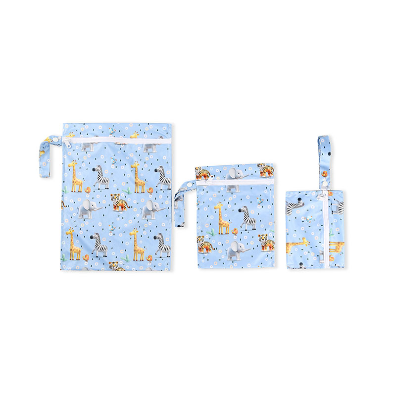 Juego de bolsas húmedas impermeables de 3 piezas