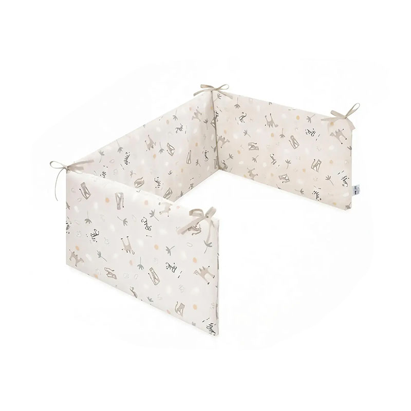 Juego de parachoques de cama de cuna clásico