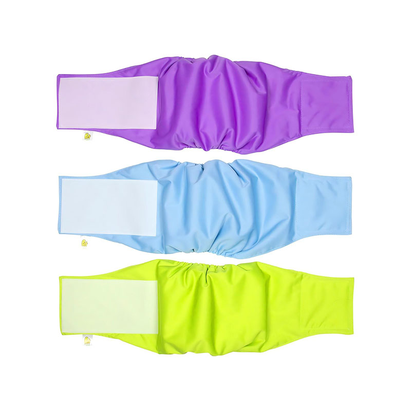 Pantalones de pañal reutilizables para perros, ajustables, a prueba de fugas y lavables, para mascotas